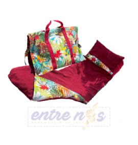 Beach bag towel / club / swimming pool/ picnic Red