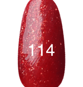 Gellac n. 114 (rosso con lucentezza densa) 12 ml.