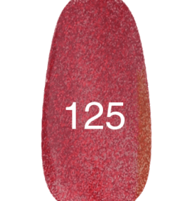 Gellac n. 125 (rosso con glitter) 12 ml.