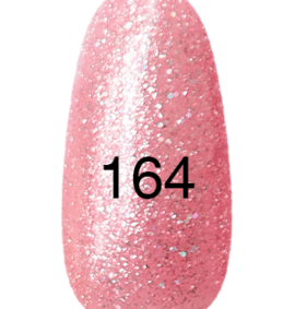 Gellac n. 164 (perla rosa con glitter porpora) 12 ml.