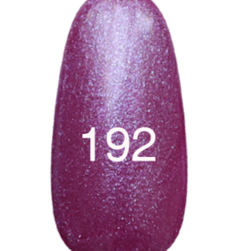 Gellac n. 192 (melanzana scuro con perla blu) 12 ml.