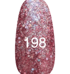Gellac n. 198 (ciliegia con glitter) 8 ml.