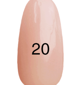 Gellac n. 20 (rosa latte con microglitter) 8 ml.