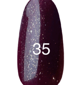 Gellac n. 35 (bordò scuro con lucentezza densa) 8 ml.