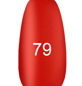 Gellac n. 79 (arancionerosso con microglitter) 8 ml.