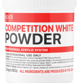 Competition White (Acrilico Bianco a Rapida Polimerizzazione), 224 g
